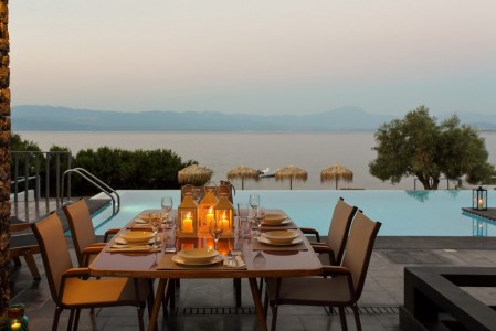 The pool Villa Glafkos Evia Chalkida