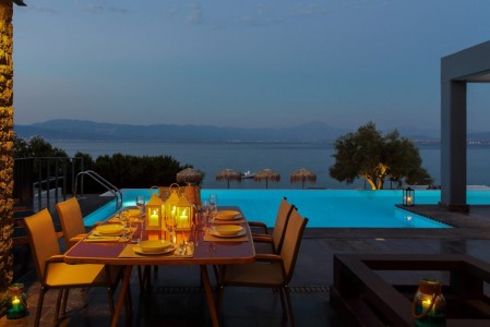 The pool Villa Glafkos Evia Chalkida